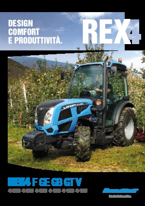 4WD traktori Landini Rex DT 4-110GE