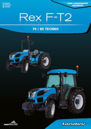 4WD traktori Landini Rex 75 F Techno