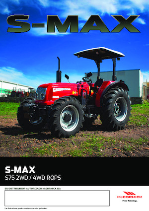 4WD traktori McCormick S 75 Max 