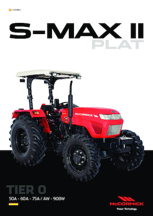 4WD traktori McCormick S-Max II 90 BW 