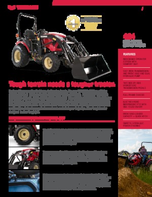 Kompaktni pomoćni traktori Yanmar SA424DHX