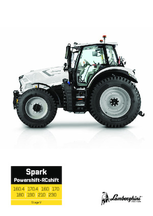 4WD traktori Lamborghini Spark 190