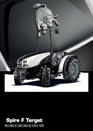 4WD traktori Lamborghini Spire F 105 Target 