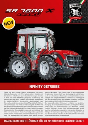 4WD traktori Carraro SR 7600 Infinity