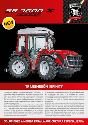 4WD traktori Carraro SR 7600 Infinity