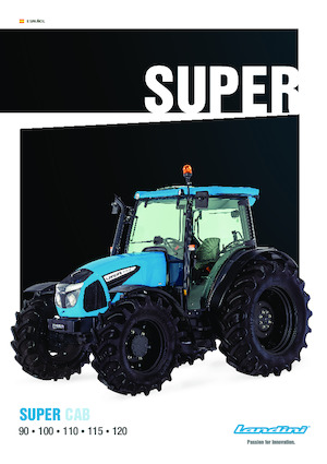 4WD traktori Landini Super 115