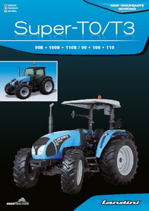 4WD traktori Landini Super 90 