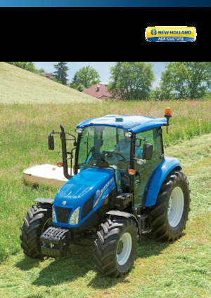 4WD traktori New Holland T4.75 Rops