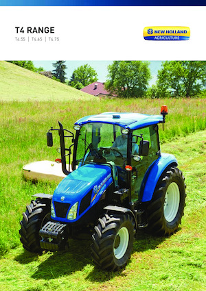 4WD traktori New Holland T4.75 Rops