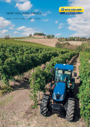 4WD traktori New Holland T4.105N