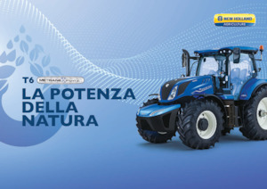 4WD traktori New Holland T6.180 DC