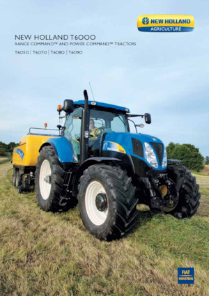 4WD traktori New Holland T6070 RC