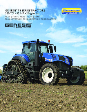 4WD traktori New Holland T8.350 AC 