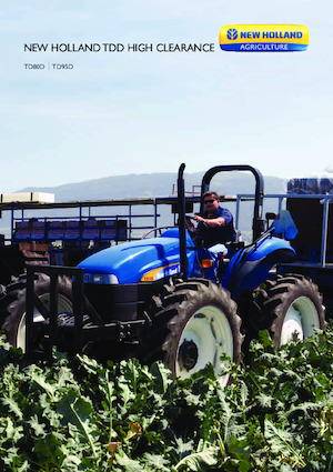 4WD traktori New Holland TD95D HC