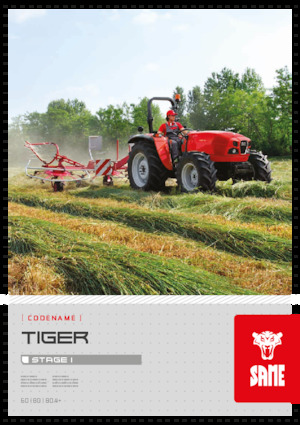 4WD traktori SAME Tiger 50