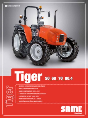 4WD traktori SAME Tiger 50