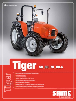 4WD traktori SAME Tiger 50