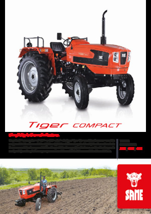 4WD traktori SAME Tiger Compact 35 E