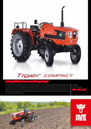 4WD traktori SAME Tiger Compact 35 E
