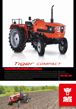 4WD traktori SAME Tiger Compact 35 E