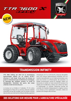 4WD traktori Carraro TRX 9900