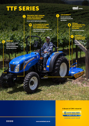 4WD traktori New Holland TT65