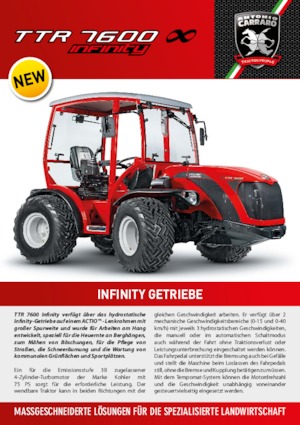 4WD traktori Carraro TTR 7600 Infinity