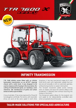 4WD traktori Carraro TTR 7600 Infinity
