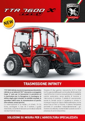 4WD traktori Carraro TTR 7600 Infinity