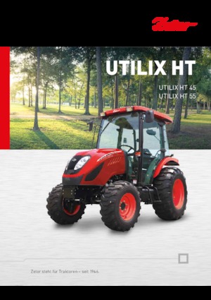 4WD traktori Zetor Utilix HT 55