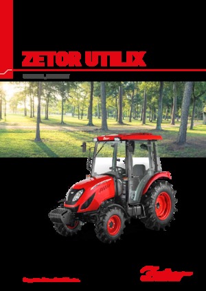 4WD traktori Zetor Utilix HT 55