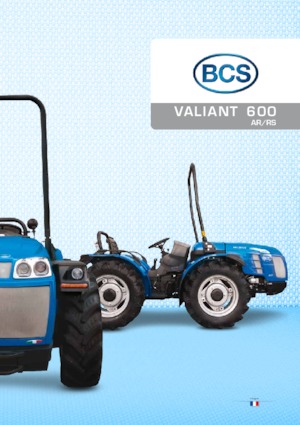 4WD traktori BCS Valiant 600 AR