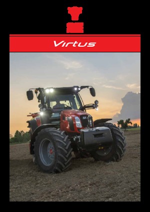 4WD traktori SAME Virtus 120 