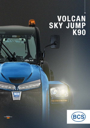 4WD traktori BCS Volcan K90 Ai-Tractor 