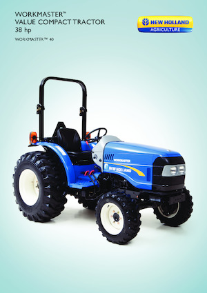 4WD traktori New Holland Workmaster 40