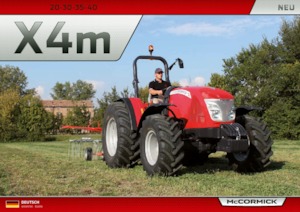 4WD traktori McCormick X4.35m