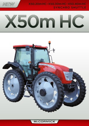 4WD traktori McCormick X50.40m-HC