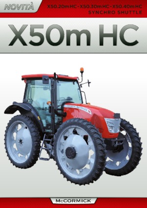 4WD traktori McCormick X50.40m-HC
