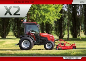 4WD traktori McCormick X2.35 MR