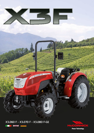 4WD traktori McCormick X3.070GE