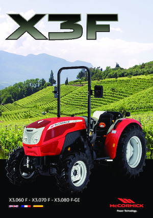 4WD traktori McCormick X3.070GE