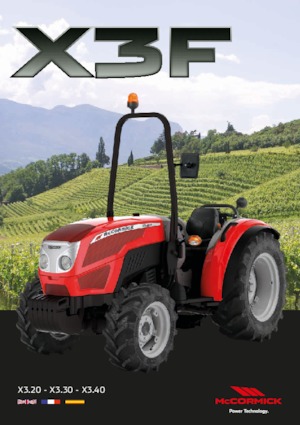 4WD traktori McCormick X3.30F