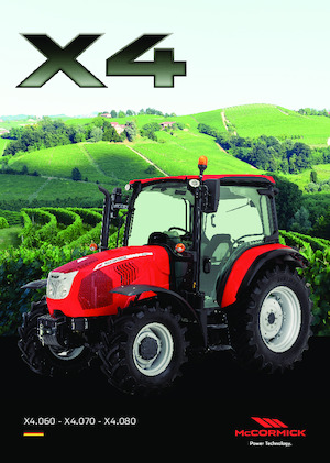4WD traktori McCormick X4.080
