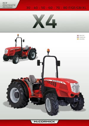4WD traktori McCormick X4.70XL-4