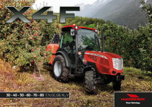 4WD traktori McCormick X4.40GE
