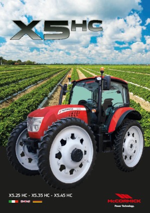 4WD traktori McCormick X5.35-4HC