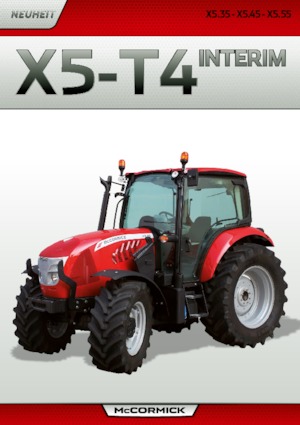 4WD traktori McCormick X5.45-4