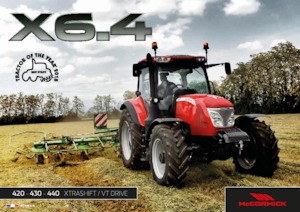 4WD traktori McCormick X6.420 LS