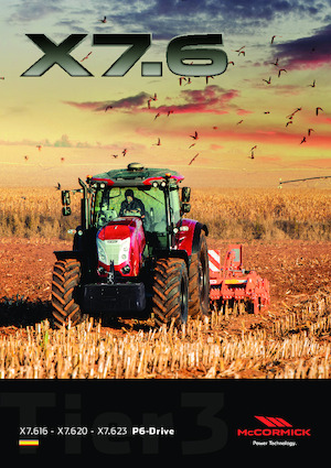 4WD traktori McCormick X7.623 P6-Drive