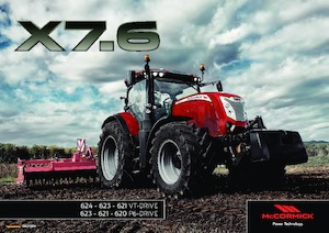 4WD traktori McCormick X7.624T VT-Drive Clever Plus